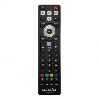 SUPERIOR ELECTRONICS telecomando di ricambio SUPTRB027 per Sky - nero
