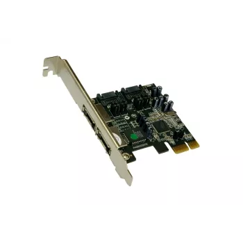 EXSYS EX-3503 scheda controller RAID PCI Express eSATA II a 2 porte