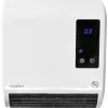 Nedis HTBA20WT termoventilatore in ceramica 1500 W bianco/grigio per ambienti fino a 20 m²