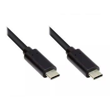 EXSYS EX-K1585-0.5 Cavo USB-C su USB-C 0,5m nero