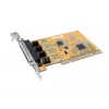 EXSYS Scheda seriale PCI RS-232 4 porte con chipset FTDI (EX-41084)