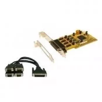 EXSYS EX-41384 Scheda seriale PCI RS-232 4 porte con staffa Low-Profile
