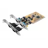 EXSYS EX-42034IS scheda seriale PCI 4 porte RS-232/422/485 con protezione da sovratensione e isolamento ottico
