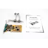 EXSYS EX-42034IS scheda seriale PCI 4 porte RS-232/422/485 con protezione da sovratensione e isolamento ottico