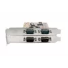 EXSYS EX-42034IS scheda seriale PCI 4 porte RS-232/422/485 con protezione da sovratensione e isolamento ottico