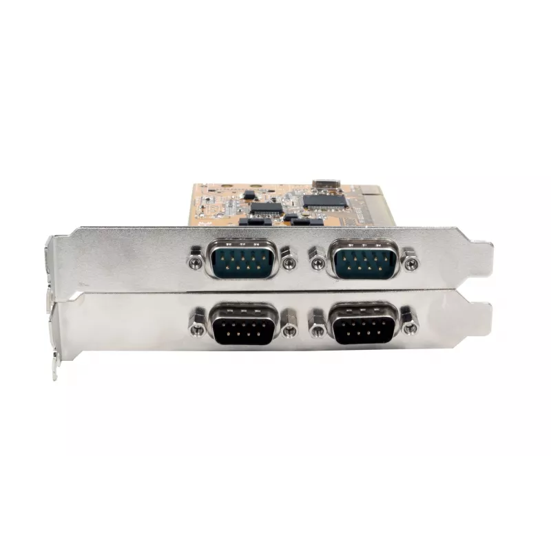 EXSYS EX-42034IS scheda seriale PCI 4 porte RS-232/422/485 con protezione da sovratensione e isolamento ottico