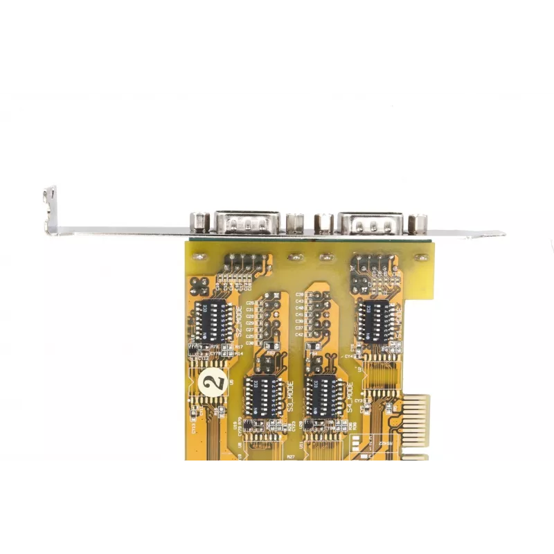 EXSYS EX-42034IS scheda seriale PCI 4 porte RS-232/422/485 con protezione da sovratensione e isolamento ottico