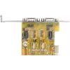 EXSYS EX-45032IS scheda PCIe doppia seriale RS-232, Low Profile