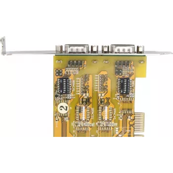 EXSYS EX-45032IS scheda PCIe doppia seriale RS-232, Low Profile
