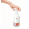 Metaltex Twist taglia cipolle, bianco - taglia verdure manuale con lame in acciaio inox extra affilate 251305014