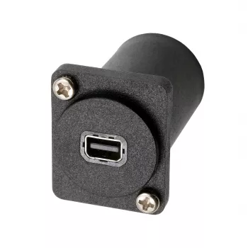 EXSYS EX-49169 adattatore tipo D Mini DisplayPort femmina a DisplayPort femmina per montaggio a pannello