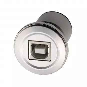 EXSYS EX-49192 adattatore da incasso in metallo USB 2.0 Type-B femmina a femmina