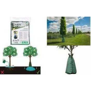 Bradas sacco per irrigazione alberi 75L PVC verde irrigazione a goccia a rilascio lento KTTZ75/50420
