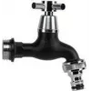 Bradas rubinetto 3/4 pollice con valvola a sfera, ottone cromato nero opaco, 1 pezzo (GKK0T3434BK)