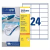 AVERY etichette multiuso 70 x 35 mm bianco Ultragrip, 2400 etichette (3422-100.FR)