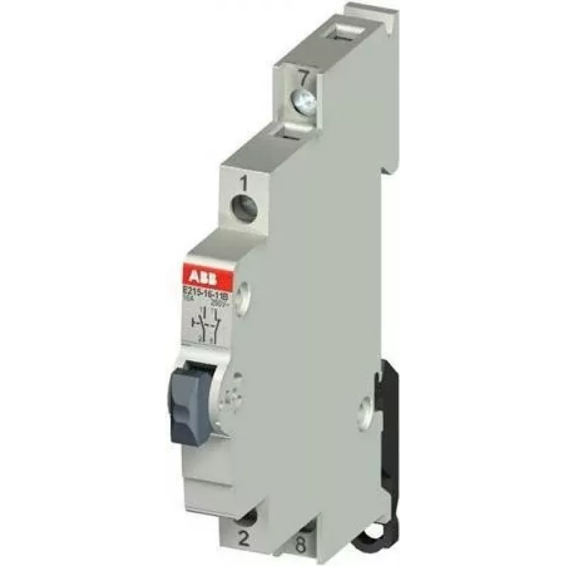 Interruttore principale sezionatore ABB E217-16-10B 1P 16A 230V AC guida DIN 2CCA703160R0001