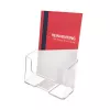 Blocco espositivo in acrilico cristallino DEFLECTO AB150 50x50x50 mm, lucidato a diamante, trasparente