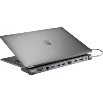 XTREMEMAC XWH-CDH-13 Docking station USB-C a 12 porte Space Gray