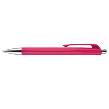 Caran d'Ache 888 Infinite Penna a sfera, rosa rubino, inchiostro blu, medio 888.280