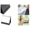 RILLSTAB RI94160 Cartelle flipchart da tavolo A4 orizzontale, confezione da 10, polipropilene senza acidi, trasparente