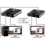MANHATTAN HDMI KVM over IP Extender Set 1080p, 60 m, Cat6, USB, nero 154437