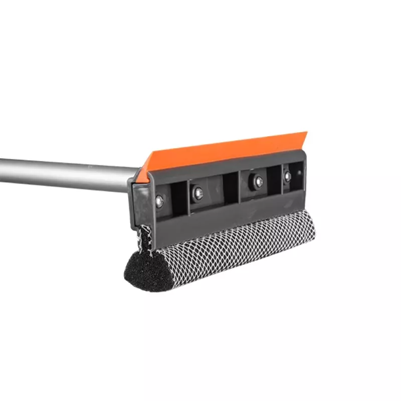 Bradas ES2110 lavavetri telescopico per finestre con spugna e tergivetro, 600-950 mm, larghezza spugna 200 mm