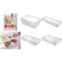 Metaltex Frigo-System organizer, piccolo, con coperchio, trasparente, polistirene PS, 1 pz. (235412000)