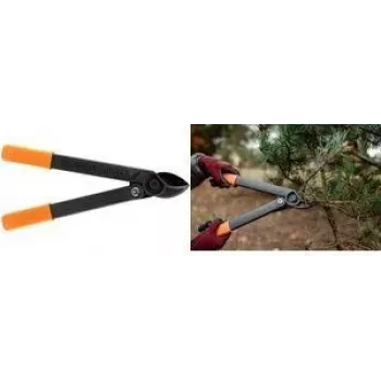 Bradas troncarami a incudine V-SERIES SUPER LIGHT antracite/arancione, lama a incudine con rivestimento protettivo, 1 pz. (KT-V1260)