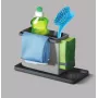Metaltex Tidytex organizer per lavello, plastica, grigio, 2 supporti estraibili per spugne e panni 297530109