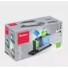 Metaltex Tidytex organizer per lavello, plastica, grigio, 2 supporti estraibili per spugne e panni 297530109