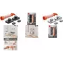 Metaltex VacuumFix set di ganci cromati in plastica montaggio senza trapano - 1 set 404999000