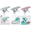 METALTEX Antares asse da stiro, antracite, superficie in rete stirata trapuntata traspirante al vapore, pieghevole con appoggio per ferro da stiro 418041080