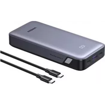 UGREEN 20000 mAh powerbank 67W ricarica rapida bidirezionale grigio, universale (55996)