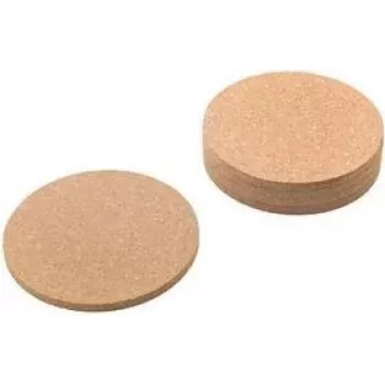 Metaltex sottobicchieri in sughero per bicchieri, marrone, set da 6, antiscivolo, sughero naturale 569831000