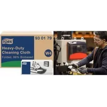 TORK Premium Extra Strong panni multiuso, 415 x 355 mm, bianco, 1 velo, sistema W4, 100 panni 930179
