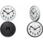 NEXTIME NXT orologio da parete al quarzo 260 mm cassa nera quadrante bianco 7308ZW