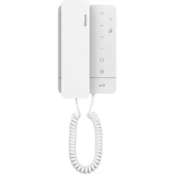 Legrand BTicino 344292 Classe 100 A16M posto interno audio con cornetta per sistema bus a 2 fili, bianco