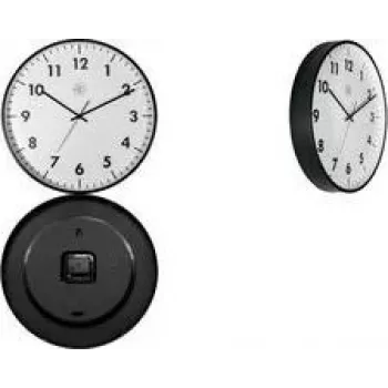NEXTIME STIL orologio da parete al quarzo 400 mm quadrante bianco lancette nere 7317-V2