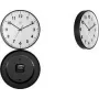 NEXTIME STIL orologio da parete al quarzo 400 mm quadrante bianco lancette nere 7317-V2