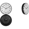 NEXTIME STIL orologio da parete al quarzo 400 mm quadrante bianco lancette nere 7317-V2