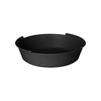 PAPSTAR Circulware scodella riutilizzabile, rotonda, 800 ml, nero, polipropilene con 30% di cariche minerali, 1 pezzo (97018)