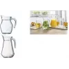 Esmeyer Arcoroc ARC brocca in vetro, 1,0 L, vetro temperato, senza coperchio, confezione da 6 (410-018)