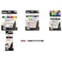 Pentel Arts Pointliner set di penne fineliner, 0,4 mm, colori assortiti, confezione da 6 S40-6