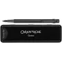 Caran d'Ache 849 Black Code penna stilografica, pennino medio, nero opaco 840.496