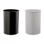 DURABLE cestino in metallo 30L rotondo nero 330301