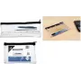 KANGARO K-56201 astuccio trasparente, 330 x 125 mm, con zip, PVC