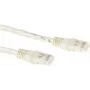 ACT cavo patch Cat6a U/UTP, 0,25m, avorio, RJ45, 10Gbps, 500MHz IB3352