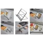 Metaltex Tokyo LAVA porta libri da cucina nero opaco 352918000