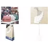 KANGARO K-700105 cartellino, 28 x 43 mm, bianco, confezione da 250