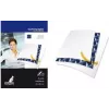 KANGARO K-7900086 carta carbone, DIN A4, 10 fogli, blu, 210 x 297 mm, per scrittura a mano